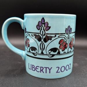 2002 Liberty London Year Mug, Poole Pottery, Made In England
